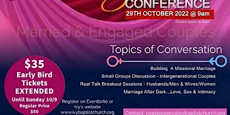 Beyond The Veil - One-day Marriage Conference