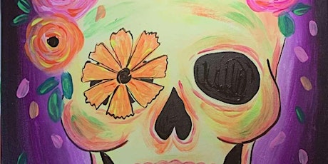Colorful and Creative Calavera - Paint and Sip by Classpop!™