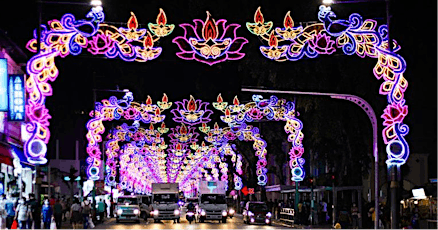 Singapore's Little India Deepavali festival annual light up (seasonal)
