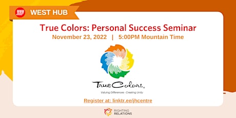 True Colors: Personal Success Seminar primary image