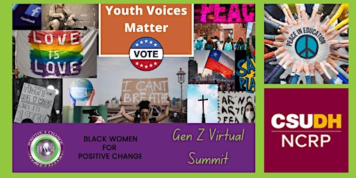 Black Women for Positive Change Annual Month of Non-Violence Gen-Z Summit