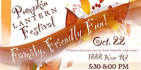 Pumpkin Lantern Festival ~ Family Fun Event!