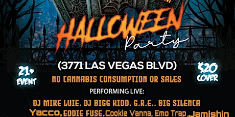 Cannabis Awards Music Festival Halloween Bash