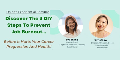 Discover The 3 DIY Steps To Prevent Job Burnout…