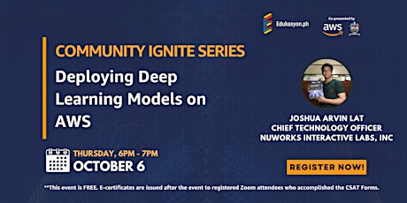 Deploying Deep Learning Models on AWS