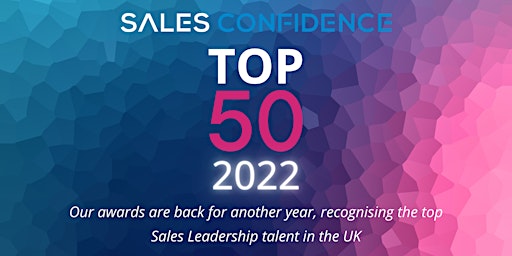 TOP 50 Sales Leaders Awards Evening in London with Sales Confidence