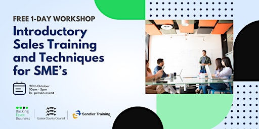 Introductory Sales Training and Techniques for SME’s