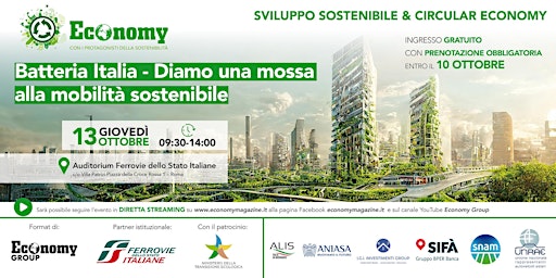 “Batteria Italia – Diamo una mossa alla mobilità sostenibile”
