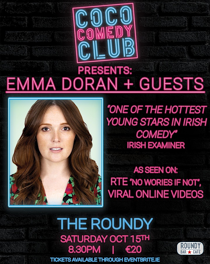 CoCo Comedy Club: Emma Doran  and Guests! image