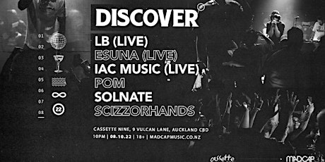 Imagem principal do evento Discover ft. LB (live), Esuna (live), IAC Music (live) & friends