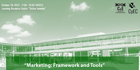 “Marketing: Framework and Tools” - CyEC 2021