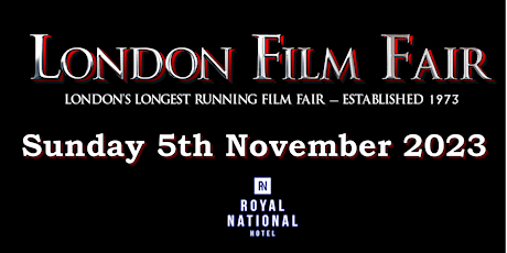 London Film Fair 5th November 2023