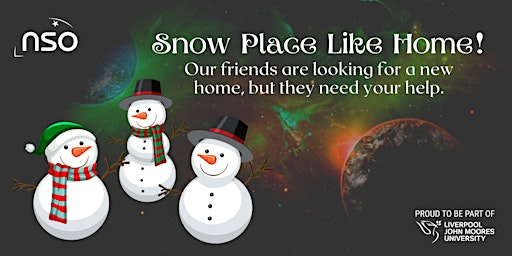 The NSO Presents… Snow Place Like Home!