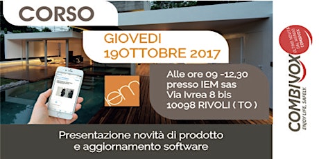 Immagine principale di COMBIVOX | Corso di Aggiornamento Software e presentazione novità di Prodotto. 