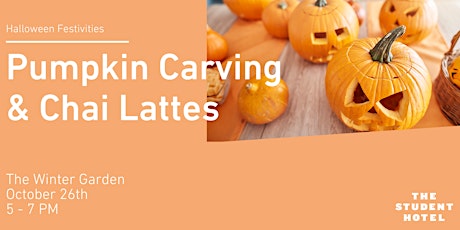 Pumpking Carving & Chai Lattes