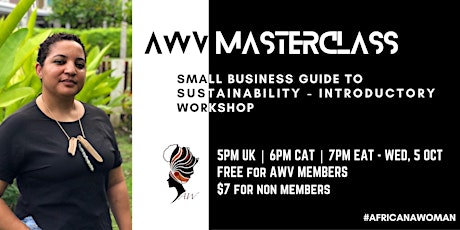 AWV Masterclass: Small Business Guide to Sustainability  by Mu Zebron