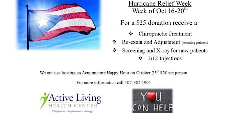 Hurricane Relief Week: Donation primary image