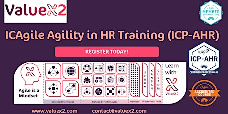 Agility in HR Live Instructor Led with  ICAgile Certification Training
