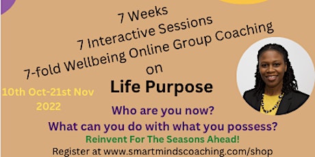 Life Purpose online Group Coaching
