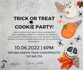 Image principale de Trick or Treat Cookie Party!