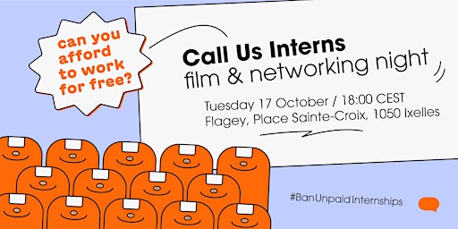 Call us interns ⎸ film & networking night