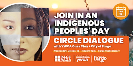 Indigenous Peoples' Day Circle Dialogue // YWCA + City of Fargo