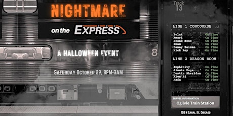 NIGHTMARE ON THE EXPRESS -  A HALLOWEEN EVENT