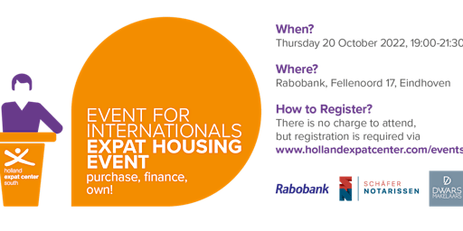 Expat Housing Event: Purchase, Finance, Own!