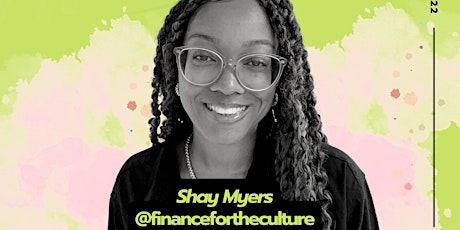 FINANCIAL LITERACY WITH SHAY MYERS