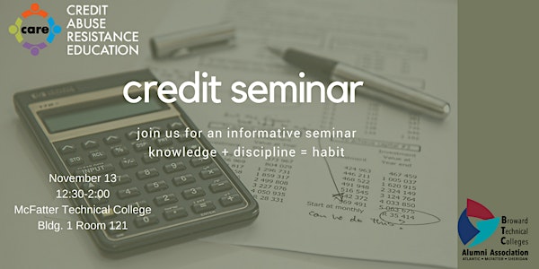 CARE seminar @ McFatter Technical College