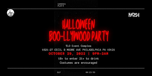 Halloween BOO-LLYWOOD Party