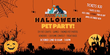 SaskPets Halloween Pet Party