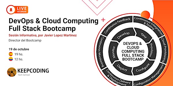Sesión Informativa: DevOps & Cloud Computing Full Stack Bootcamp