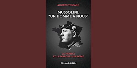 Dédicace - Mussolini "Un homme à nous" - par Alberto Toscano