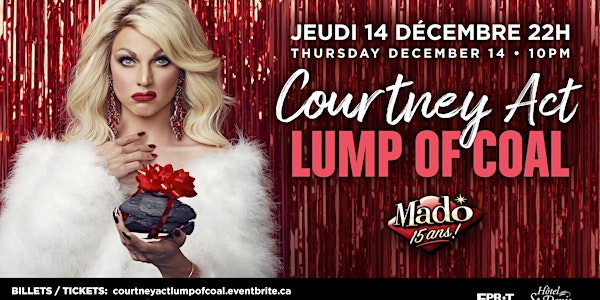 COURTNEY ACT IN LUMP OF COAL