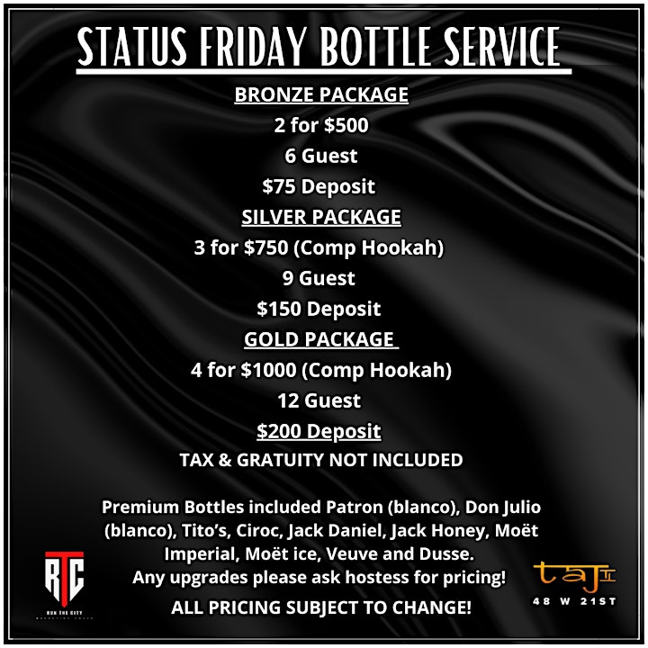 Status Friday Night at Taj Lounge image