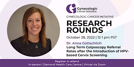 Gynecologic Cancer Initiative Research Rounds: Dr. Anna Gottschlich primary image