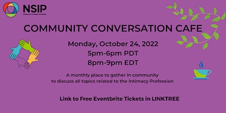 October Community Conversation Cafe