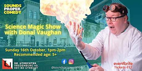 Primaire afbeelding van Science Magic with Donal Vaughan