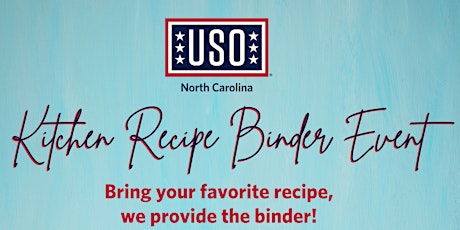 Military Spouse Recipe for Friendship - Recipe Swap and Binder Event