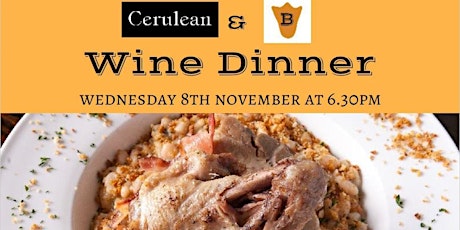 Wine Dinner with Cerulean & Bergerac primary image