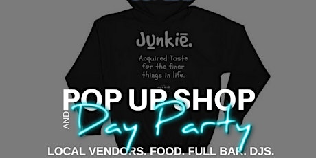 Pop Up Shop & Day Party with Jerk Tacos primary image