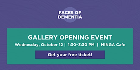 Faces of Dementia Haldimand Gallery Opening Event