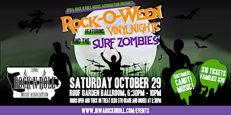 ROCK-O-WEEN: Vinyl Nights & the Surf Zombies
