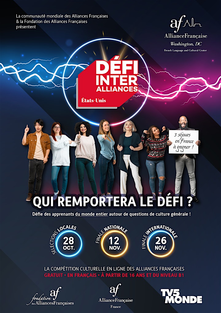 Le DEFI Inter Alliances:  French Culture Trivia Competition image