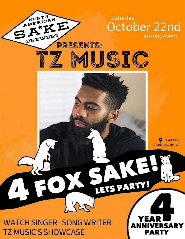4 Fox Sake, Let's Party! - Year 4 anniversary party at North American Sake image