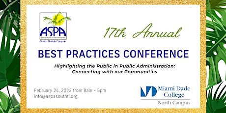ASPA South Florida 17th Annual Best Practices Conference primary image