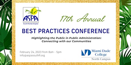 Imagen principal de ASPA South Florida 17th Annual Best Practices Conference