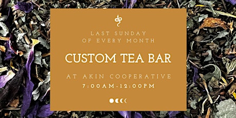Custom Tea Bar