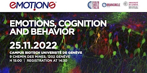 Emotions, cognition and behavior - Emotions Geneva